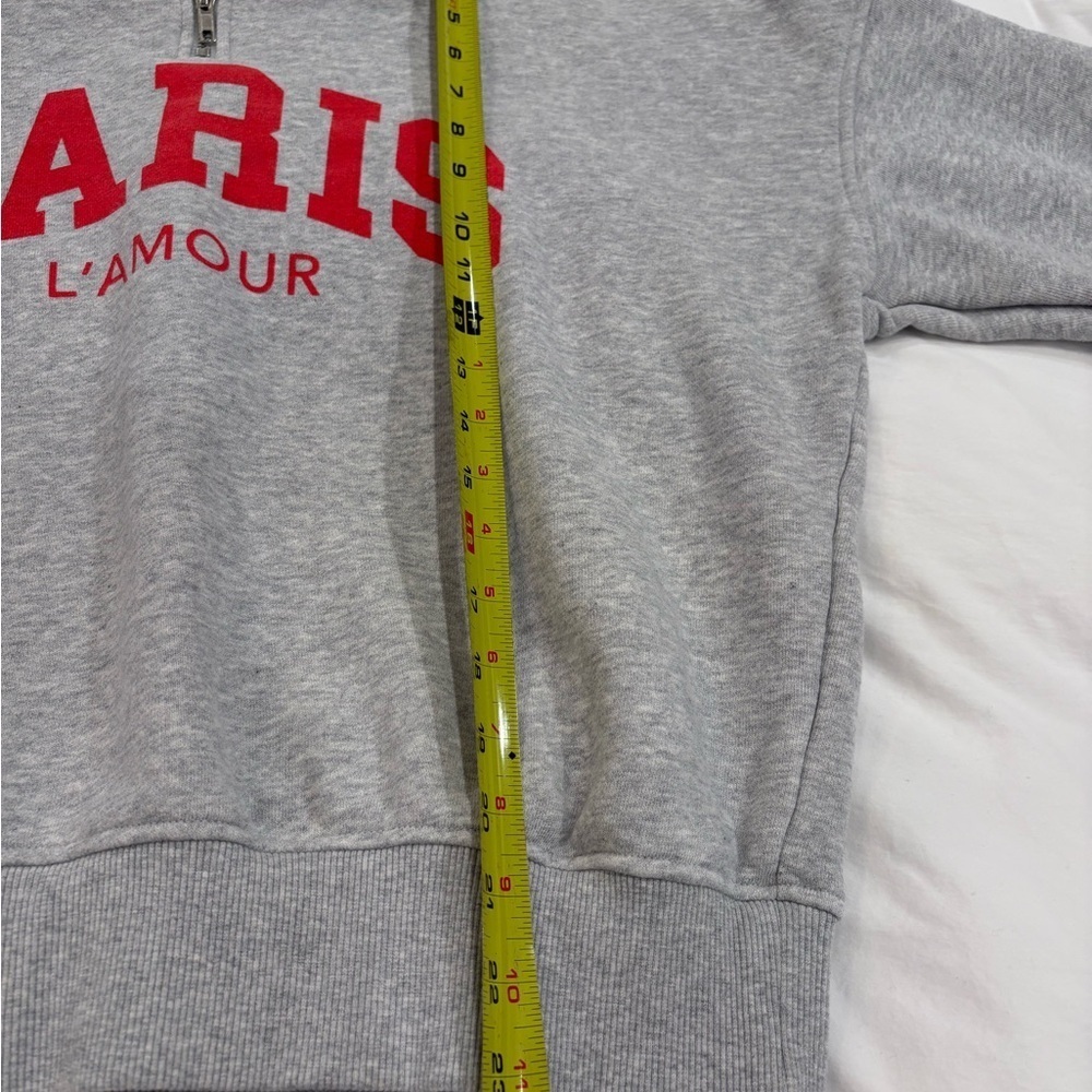 Chaser Gray Sweatshirt with Red Print - Picture 4 of 8